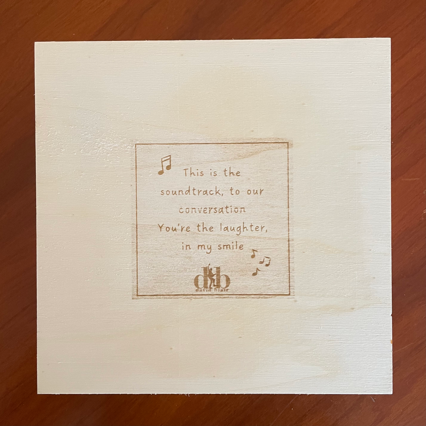Serviettenbox aus Holz