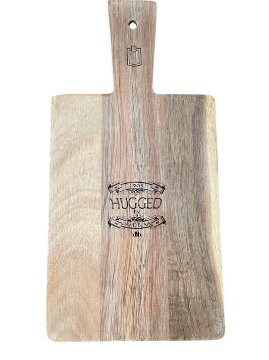 'This Is The Soundtrack' Wood Cheese Board 29x14cm